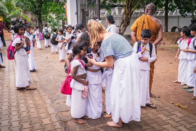 Begegnung Sri Lanka
